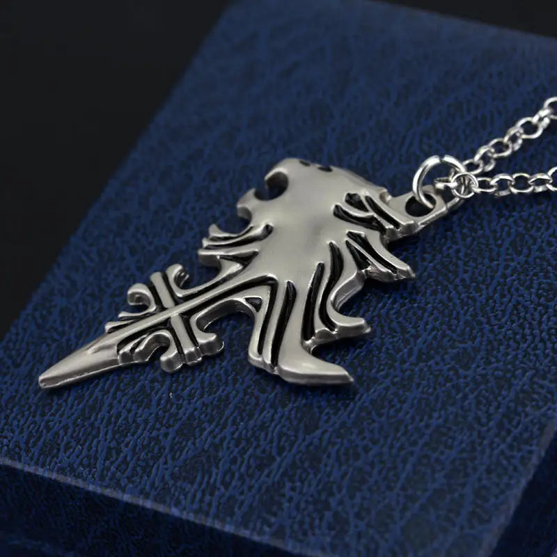 Lion Head PENDANT AND CHAIN
