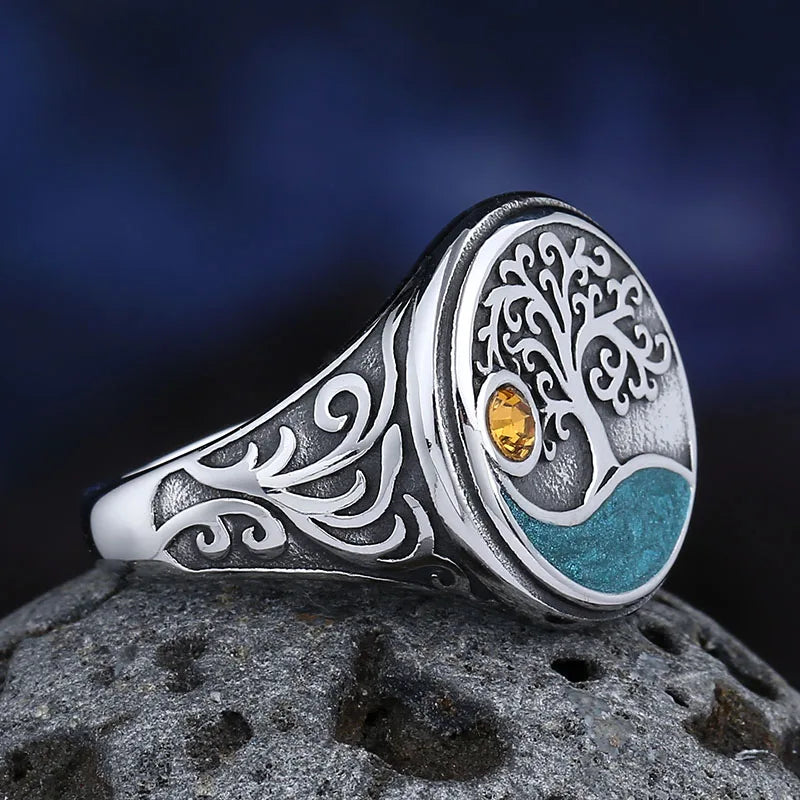 Viking Tree Of Life Ring