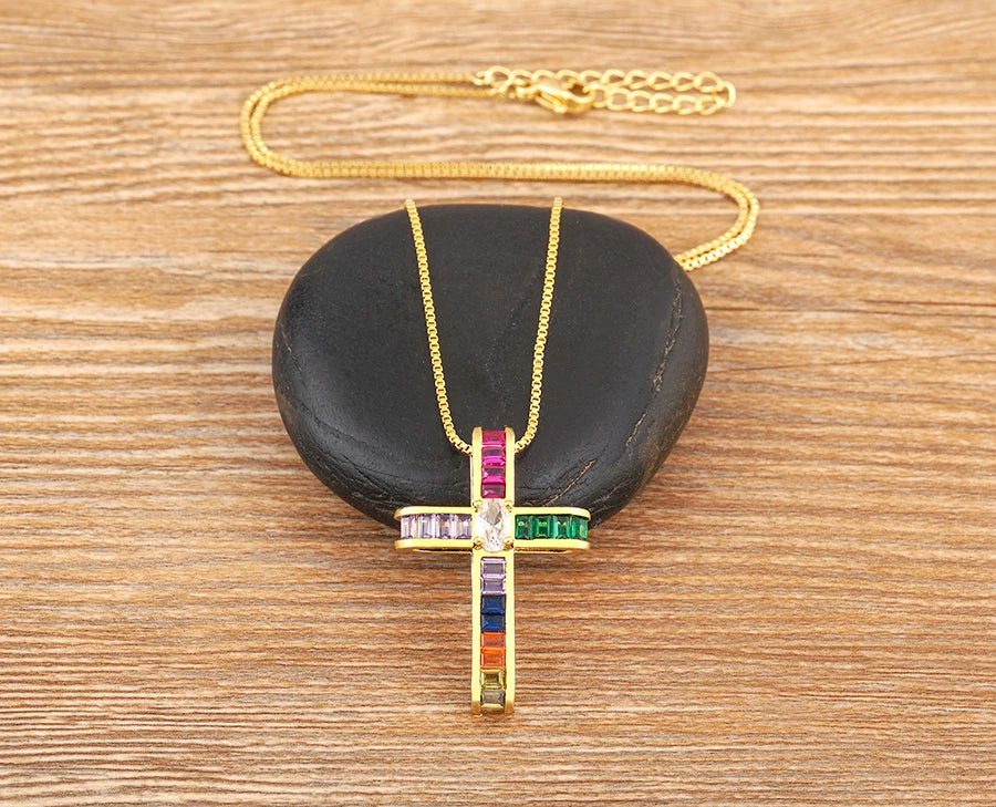 Colorful Rhinestone Women Necklace