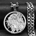 Jesus Crown of thorns Necklace Stainless Steel