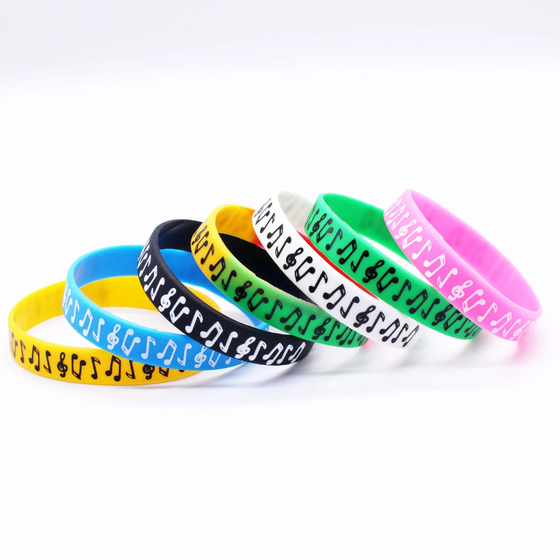 1PC Music Lover Silicone Bracelets