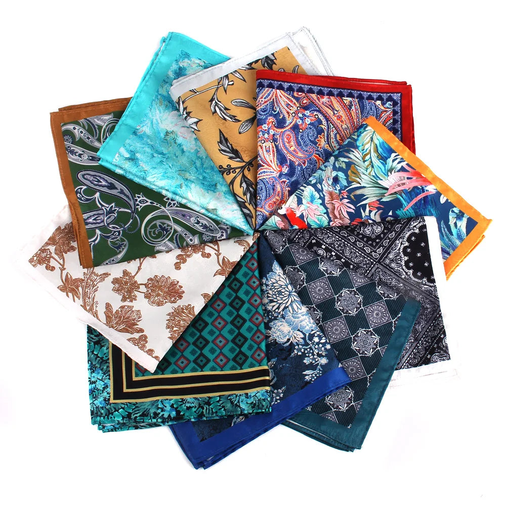 Patterned Handkerchiefs