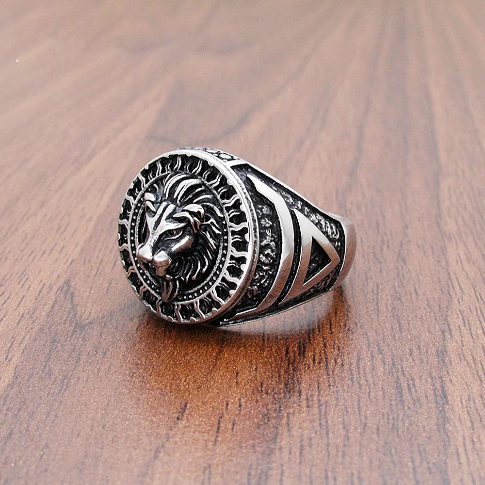 Lion Ring Stainless Steel