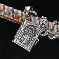 Holy Bible Can Be Opened Stainless Steel Necklace