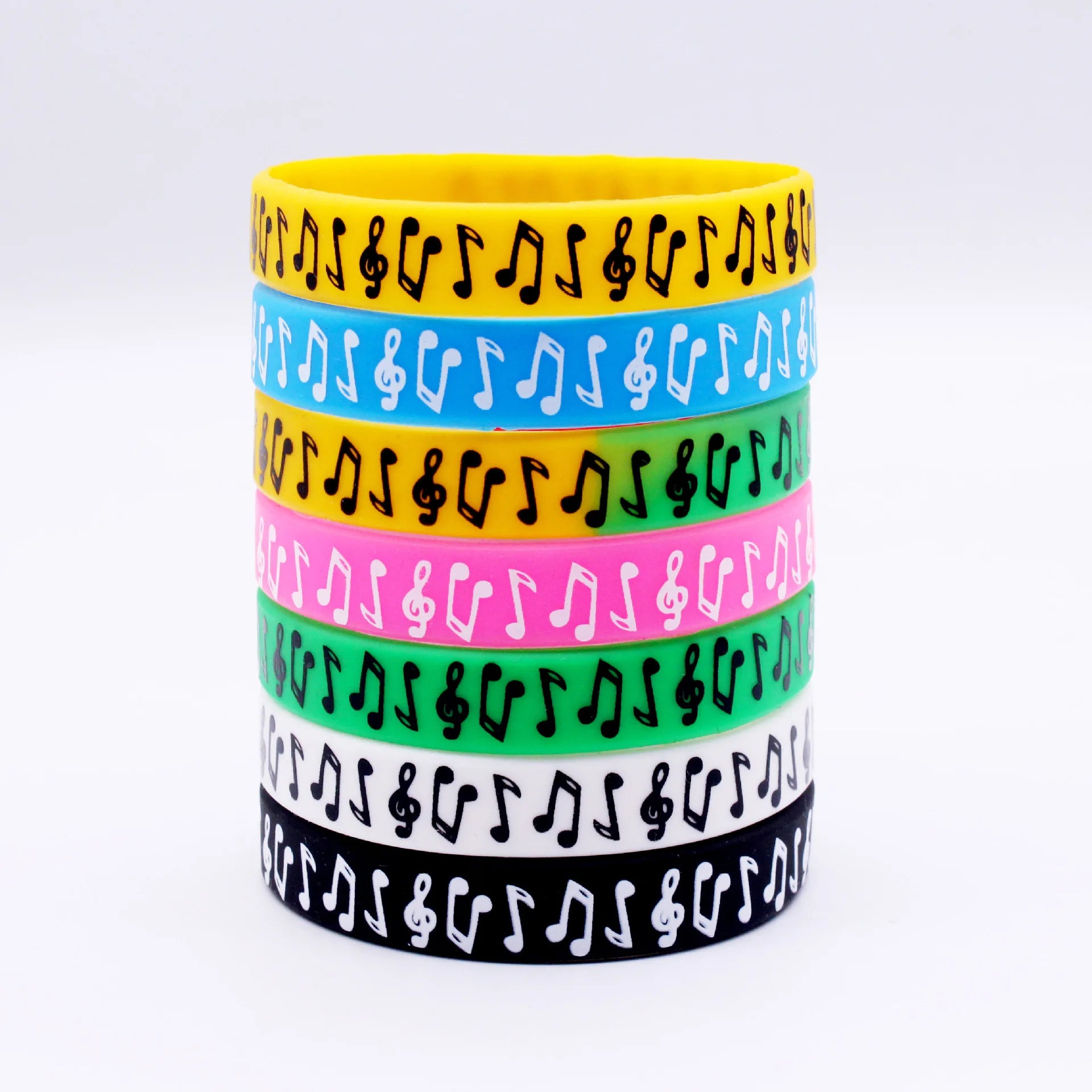 1PC Music Lover Silicone Bracelets