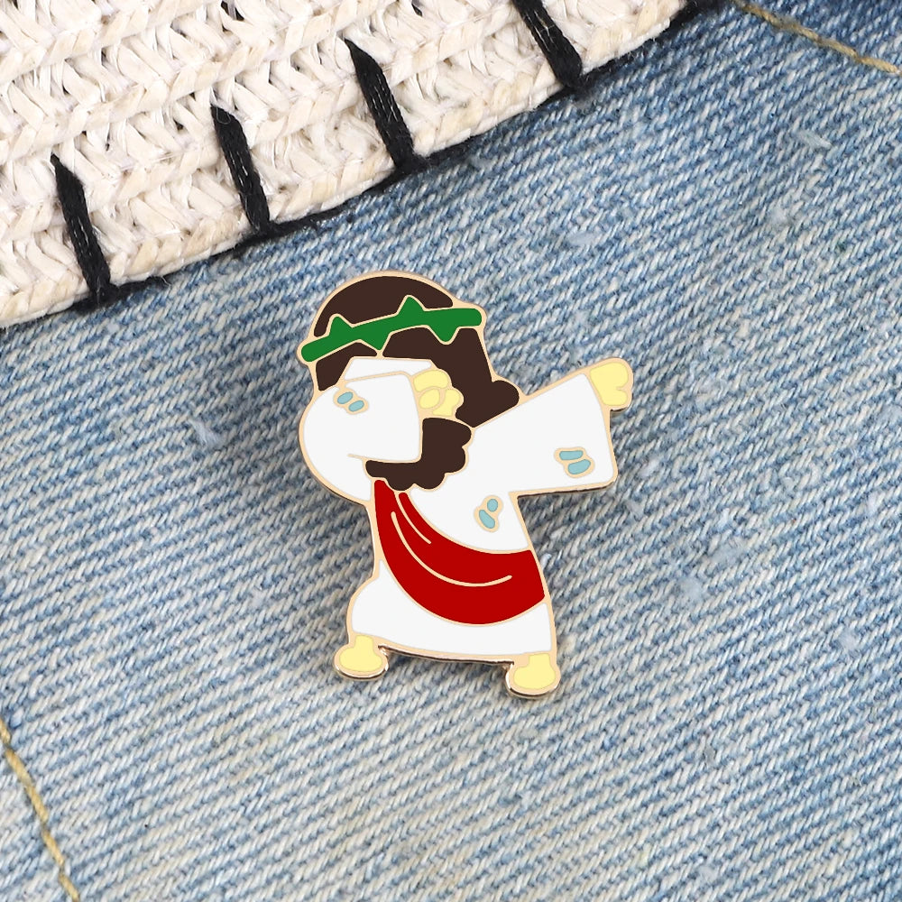 Jesus Messiah Shirt Lapel Pins