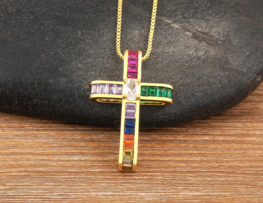 Colorful Rhinestone Women Necklace