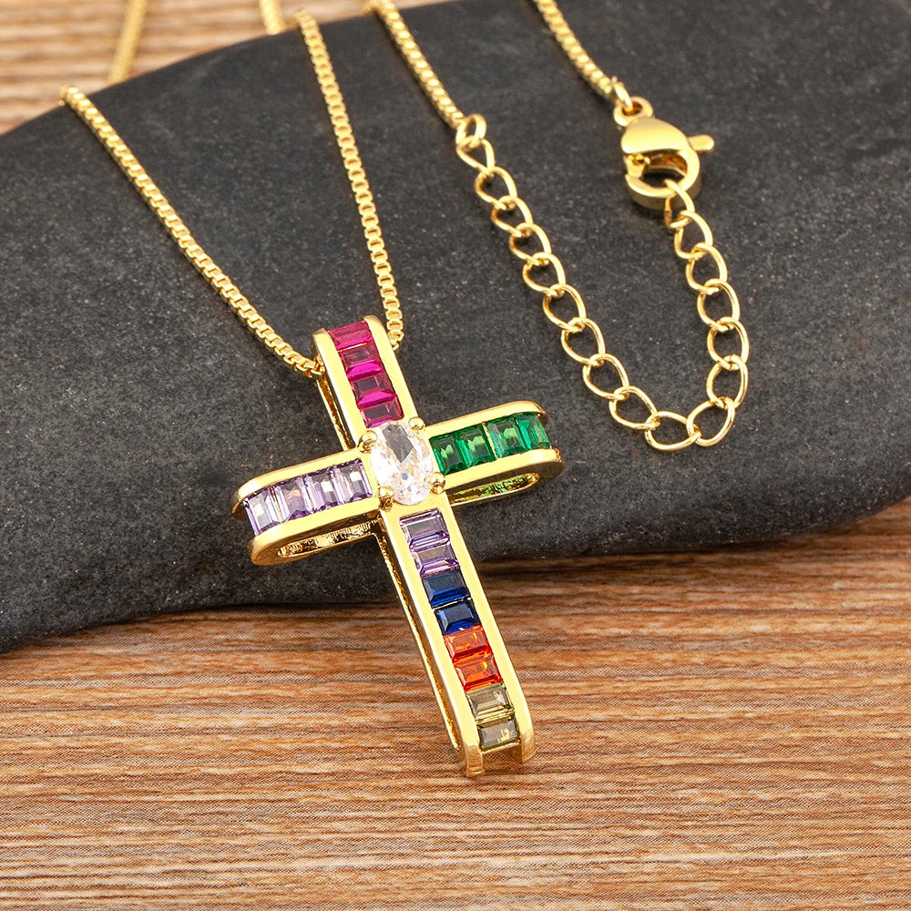 Colorful Rhinestone Women Necklace