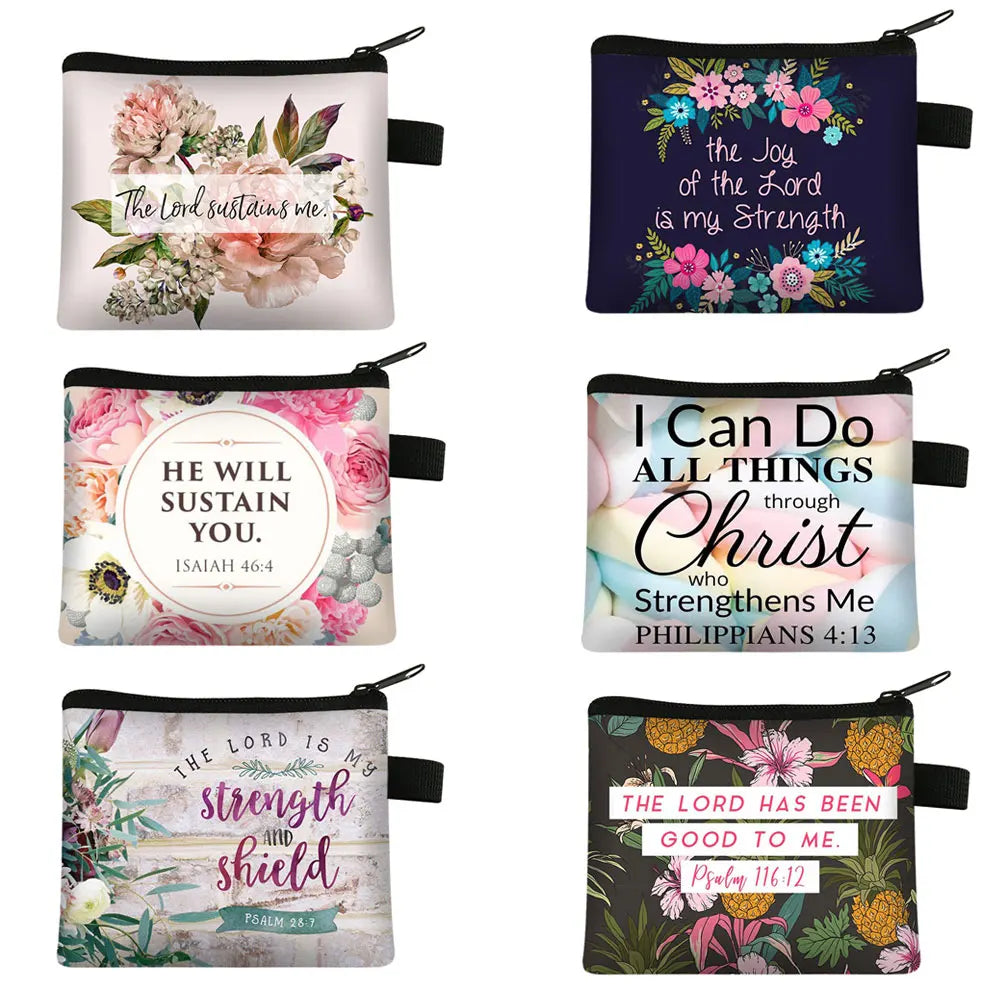 Bible Verse Coin Purse/Wallet