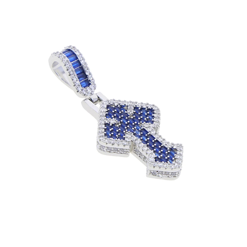 New Iced Out Cross Pendants and Coordinating Chain Options