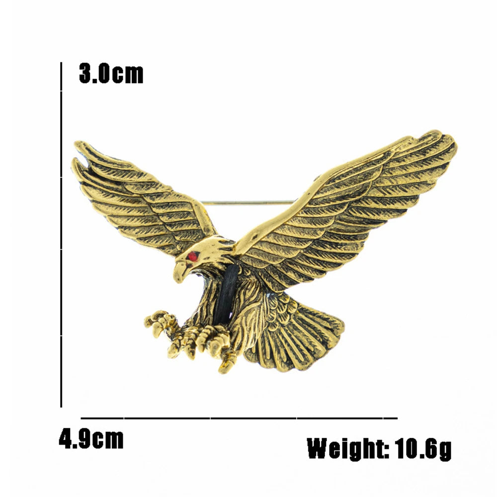 Eagle Shaped Brooch