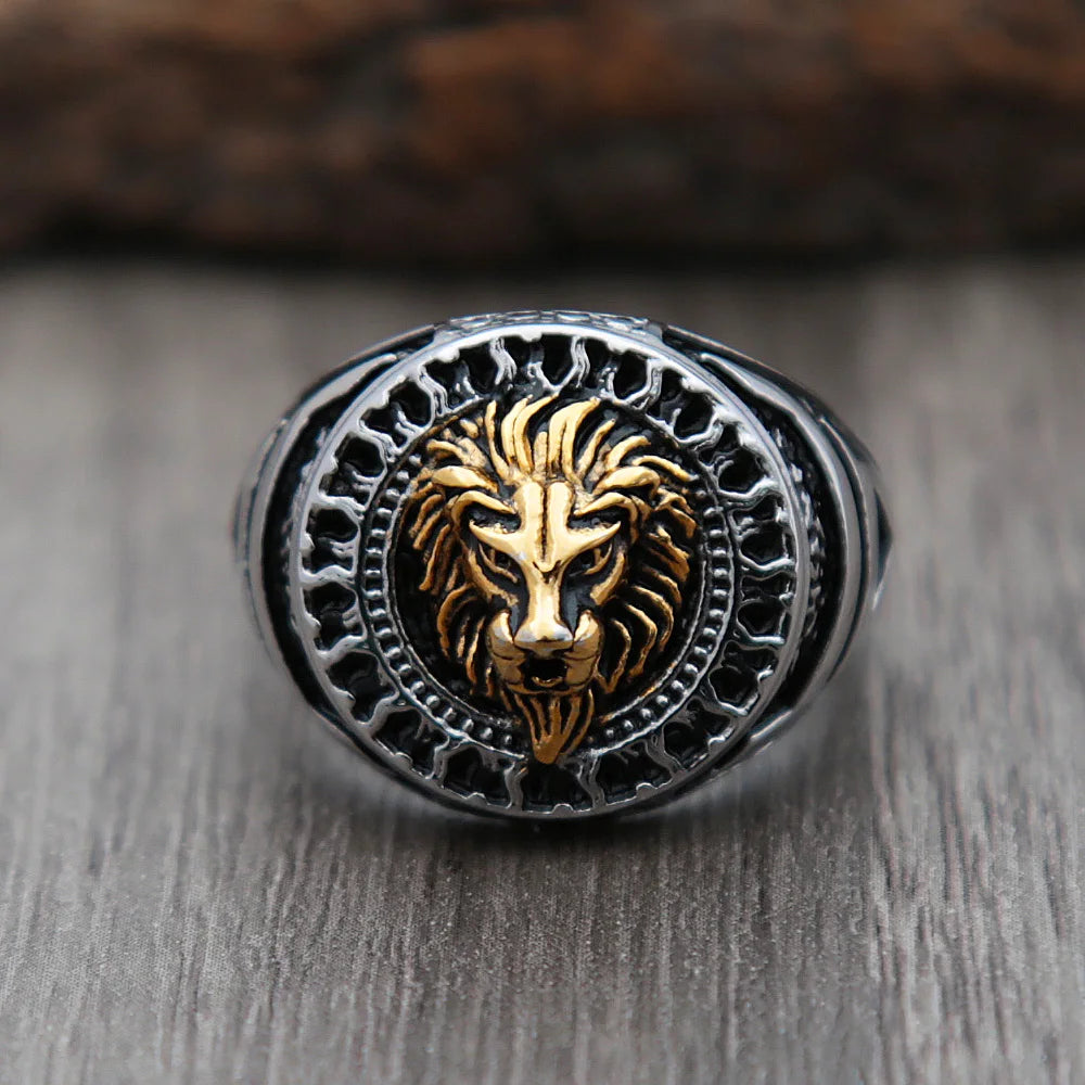 Lion Ring Stainless Steel