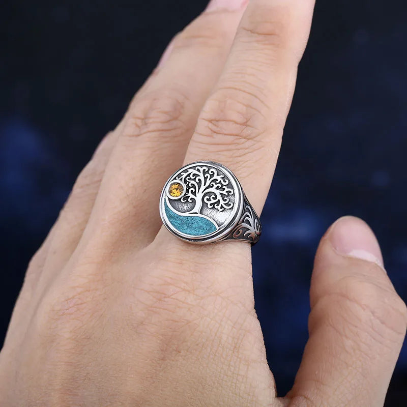 Viking Tree Of Life Ring