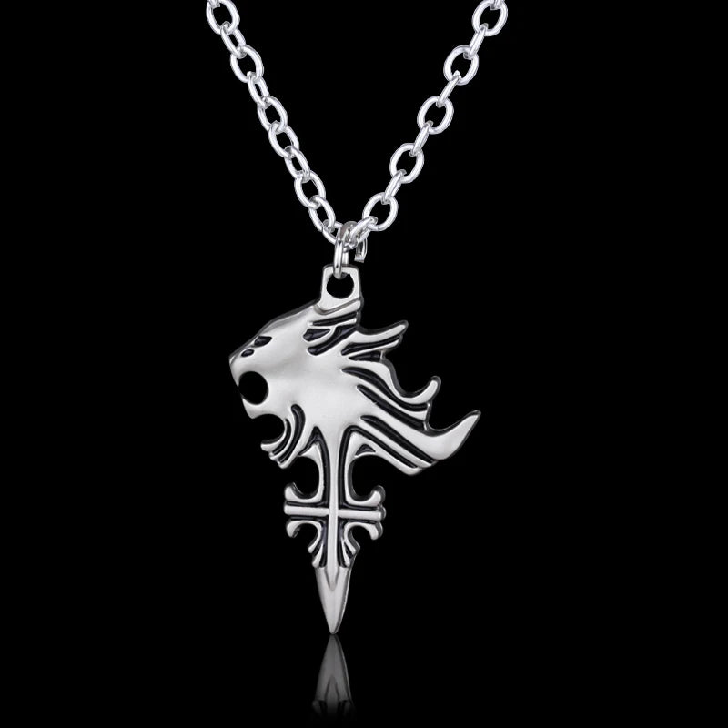 Lion Head PENDANT AND CHAIN