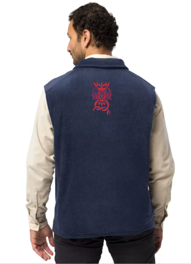 Men’s Columbia fleece vest
