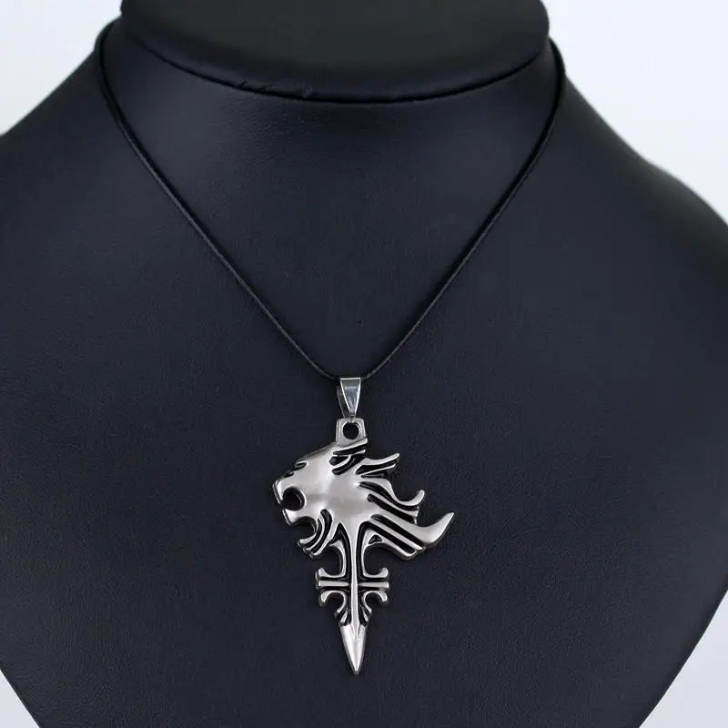 Lion Head PENDANT AND CHAIN