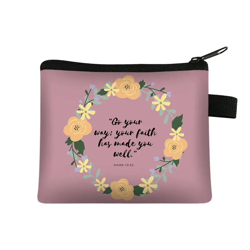 Bible Verse Coin Purse/Wallet