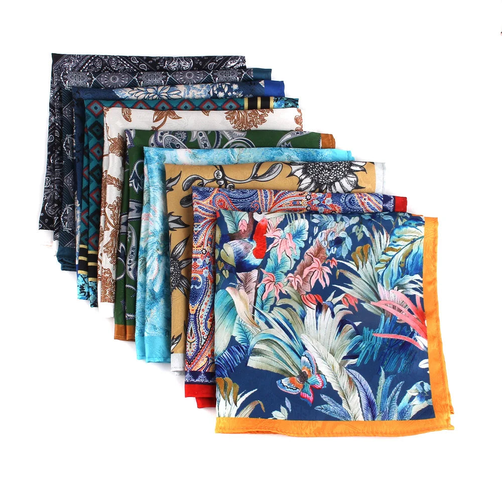 Patterned Handkerchiefs