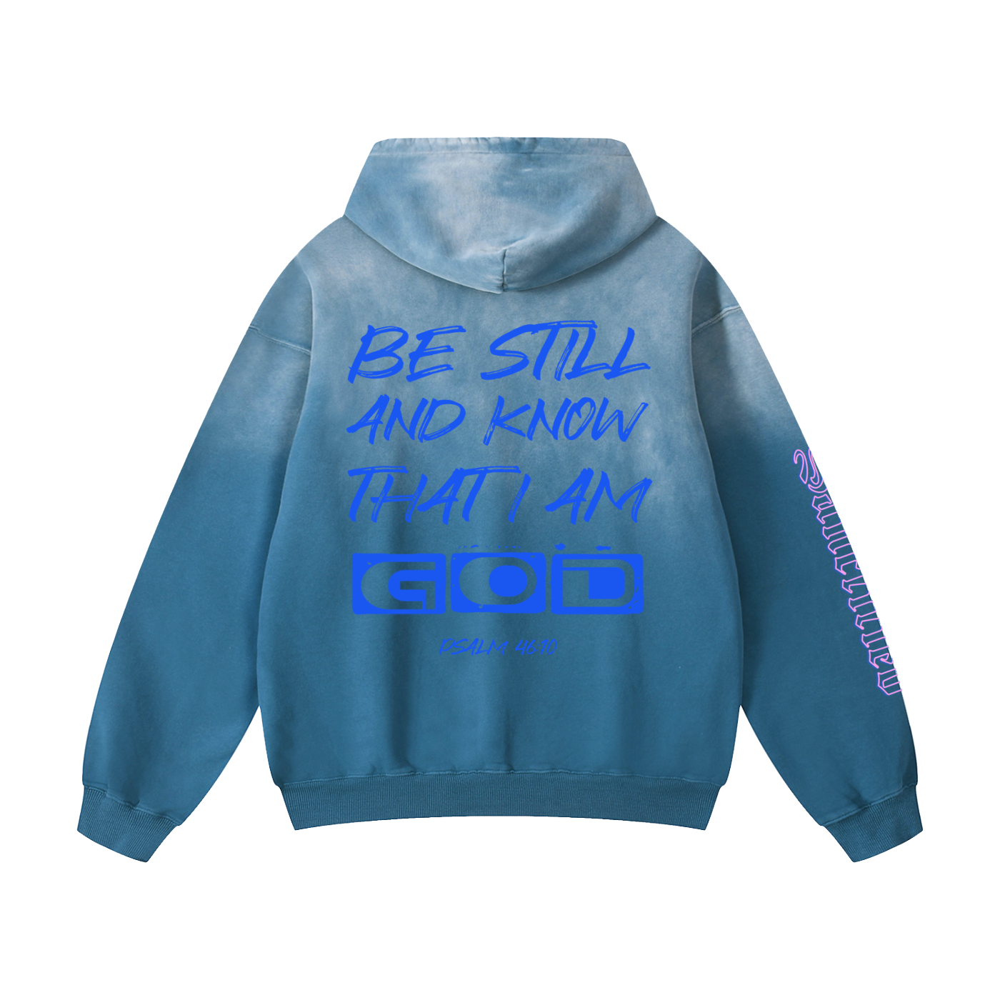 Rest is Warfare- Heavyweight Sunfade Oversized Hoodie