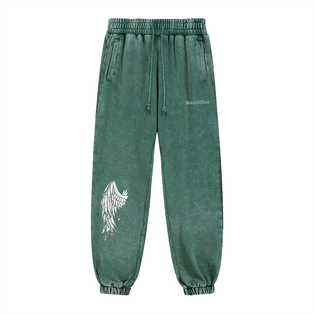 FEARLESS- Snow Wash Heavyweight Jogged Sweatpants