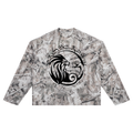 BOLD AS A LION- Unisex Tree Camo Waffle T-Shirt