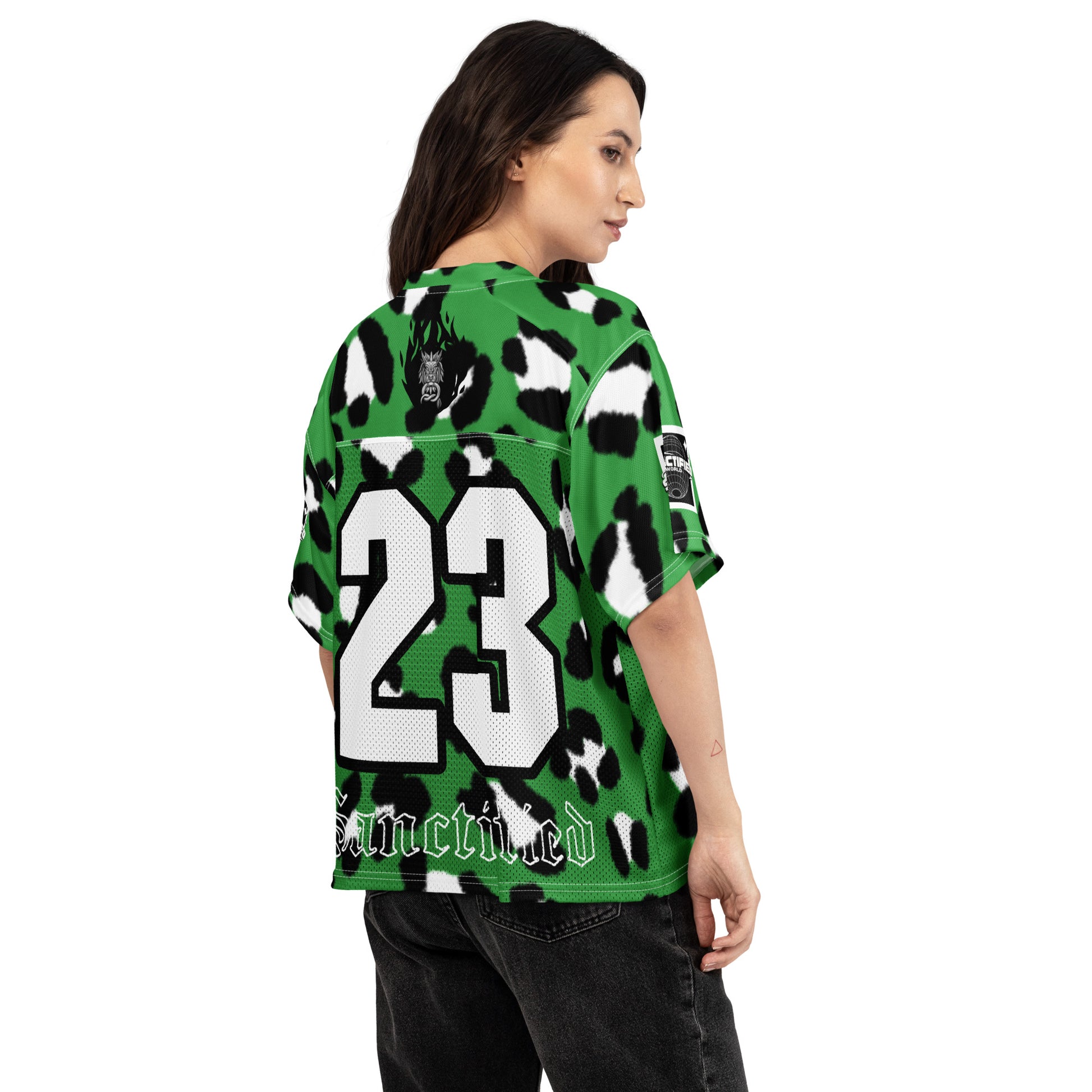 HOLY GHOST DRIP- Boxy football jersey, FREE SHIPPING