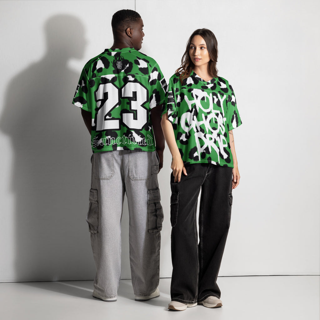 HOLY GHOST DRIP- Boxy football jersey, FREE SHIPPING