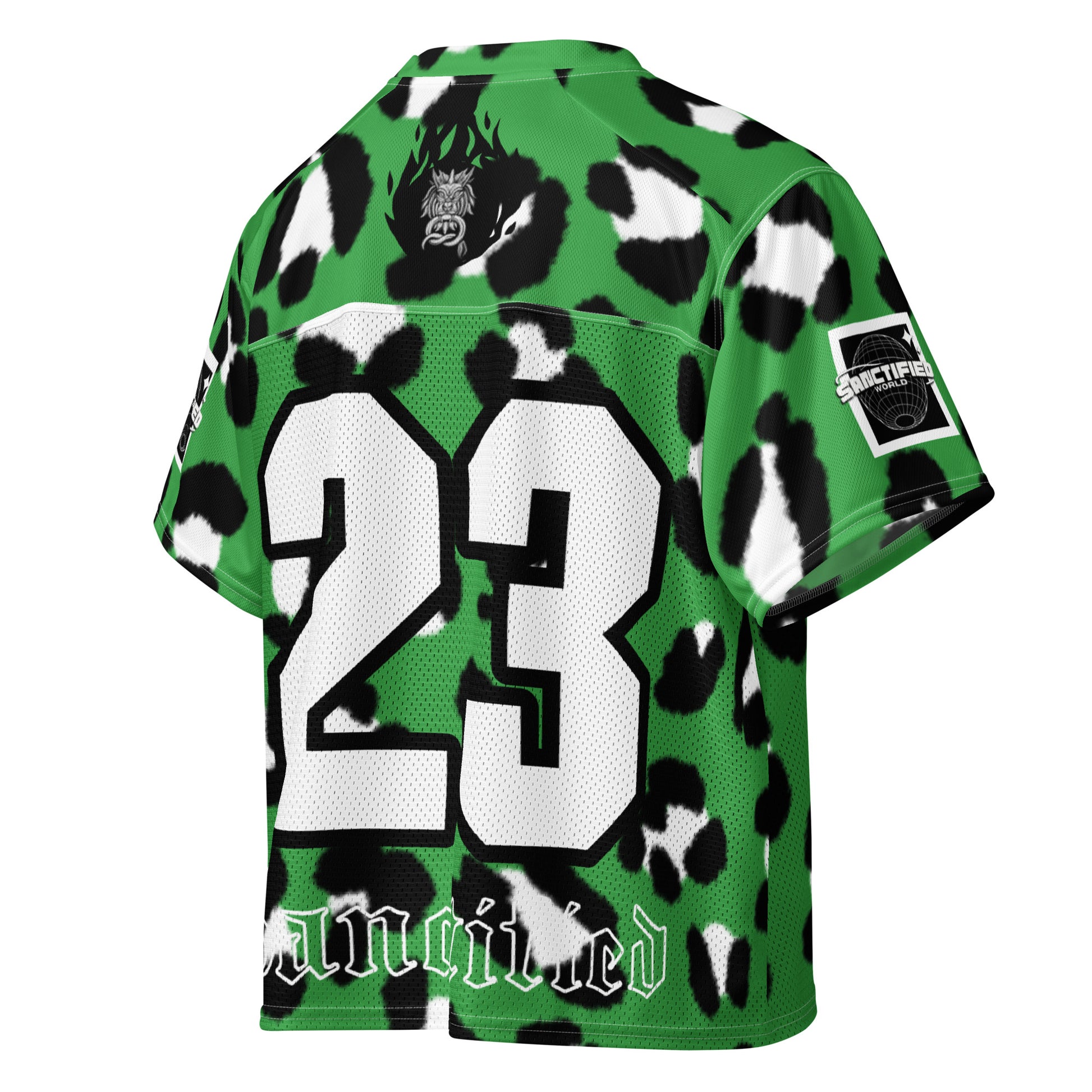 HOLY GHOST DRIP- Boxy football jersey, FREE SHIPPING