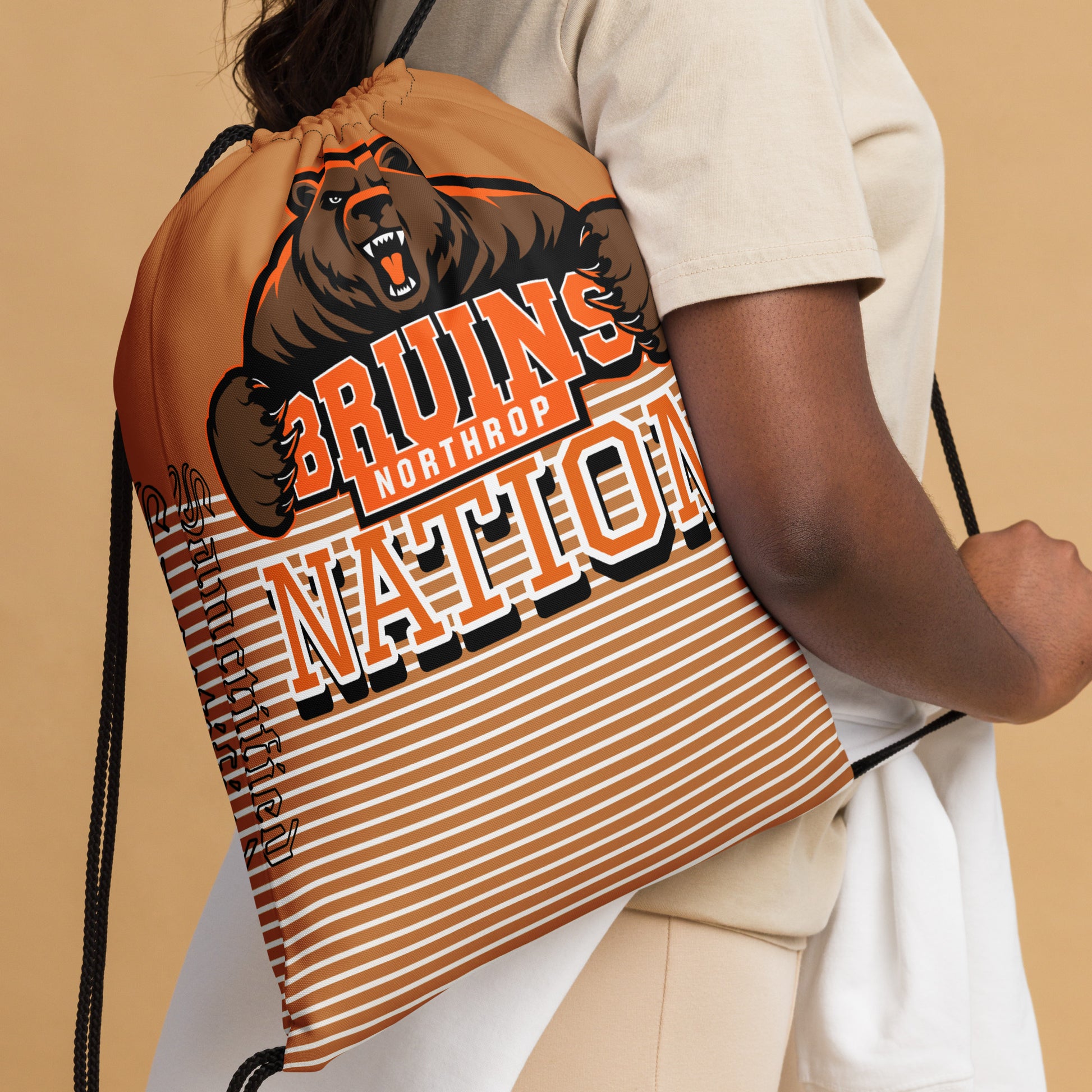 Northrop H.S. Drawstring bag