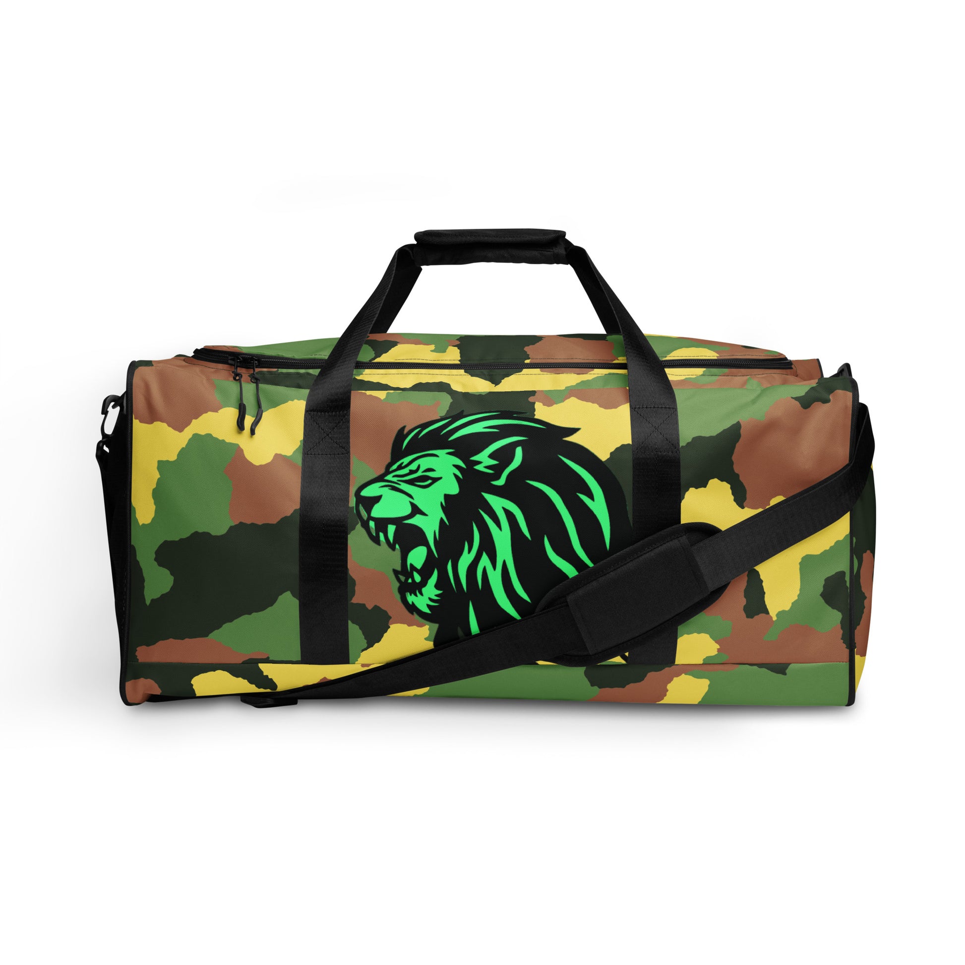 Green Camo- Duffle bag