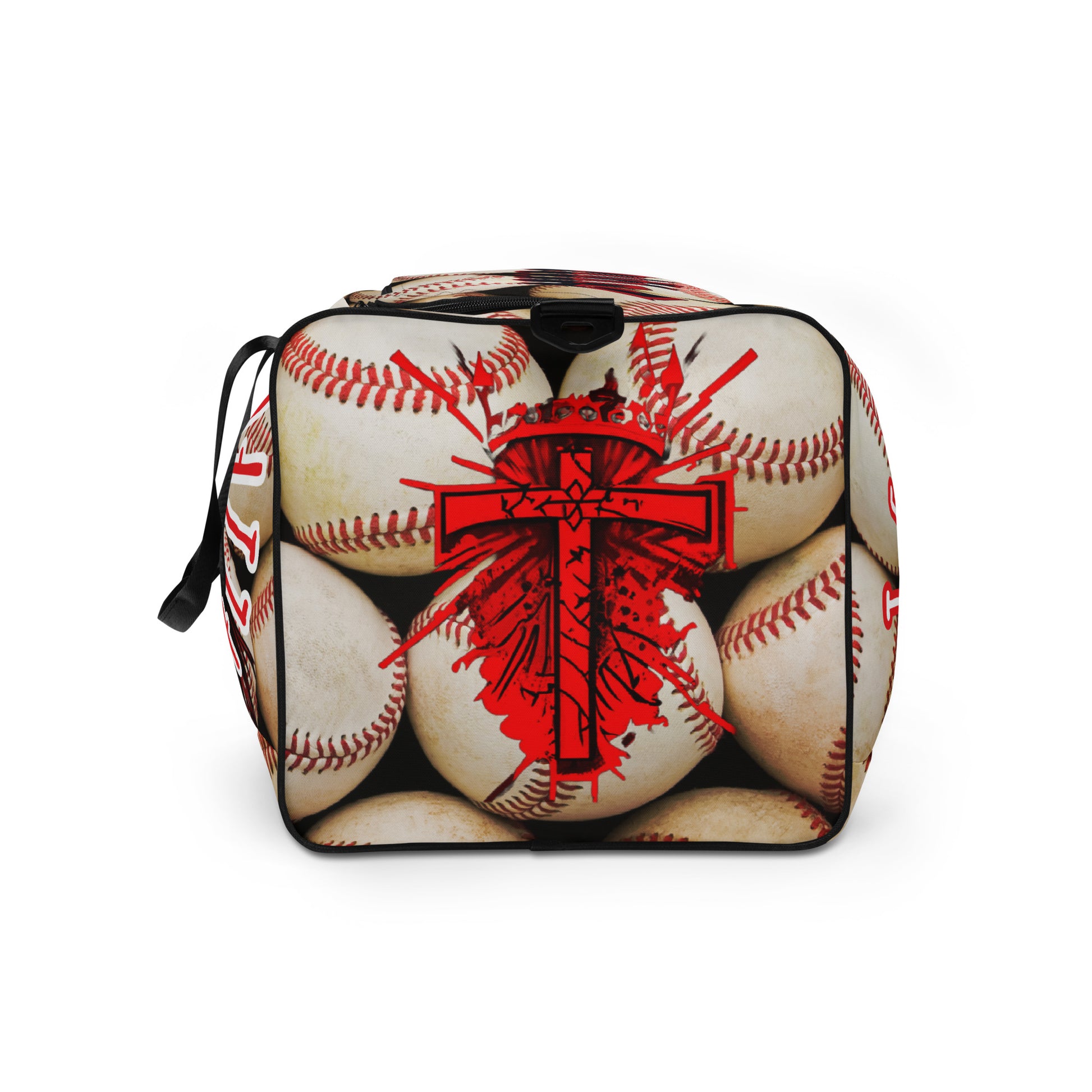 Jesus Fan 4Life- Baseball Duffle bag