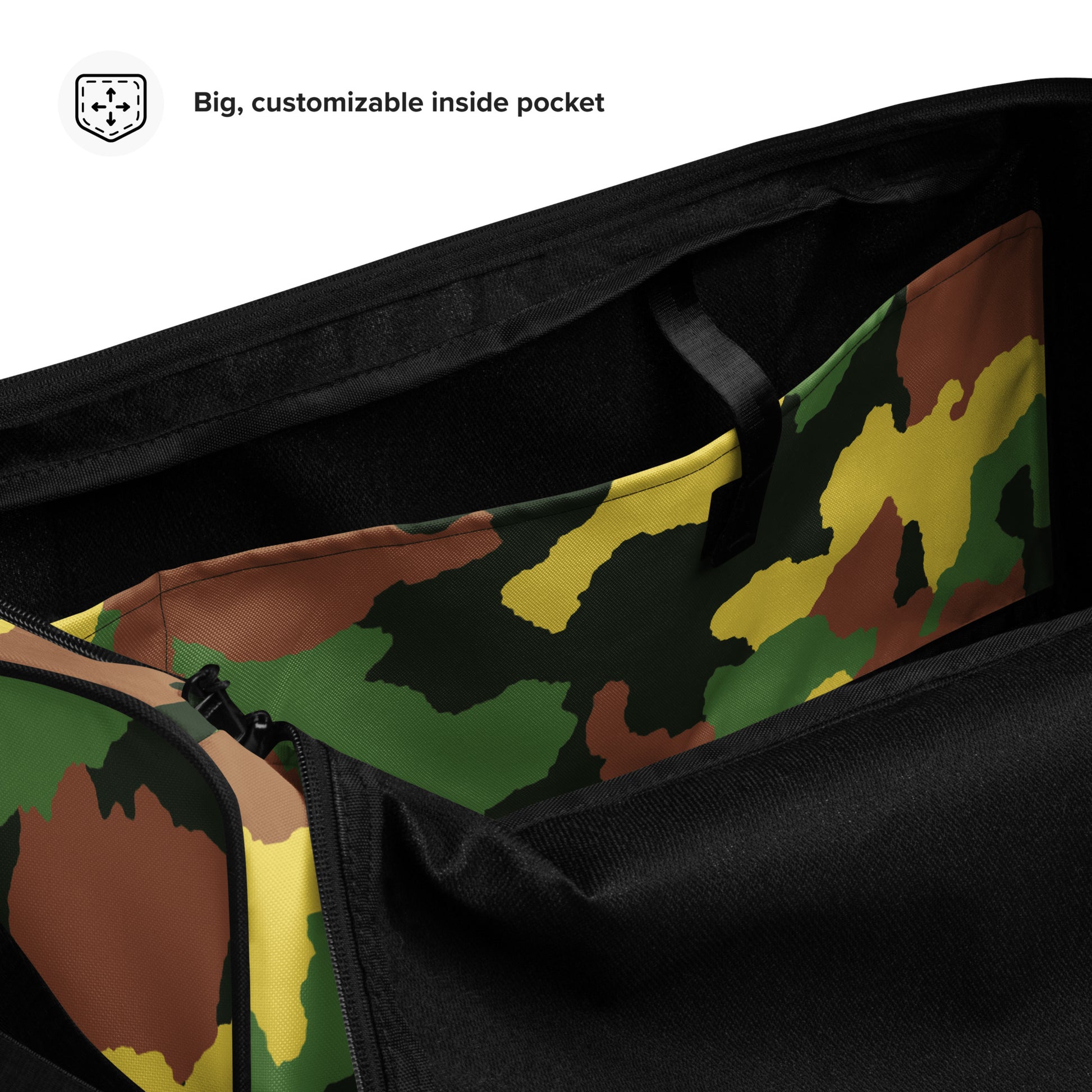 Green Camo- Duffle bag