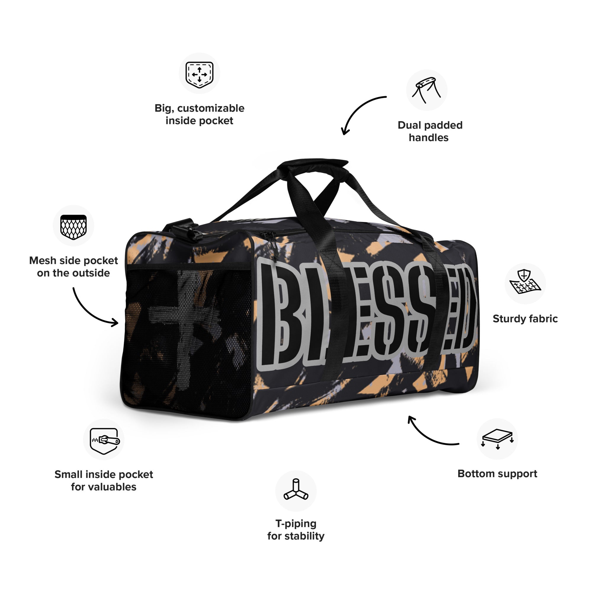 Blessed- Duffle bag