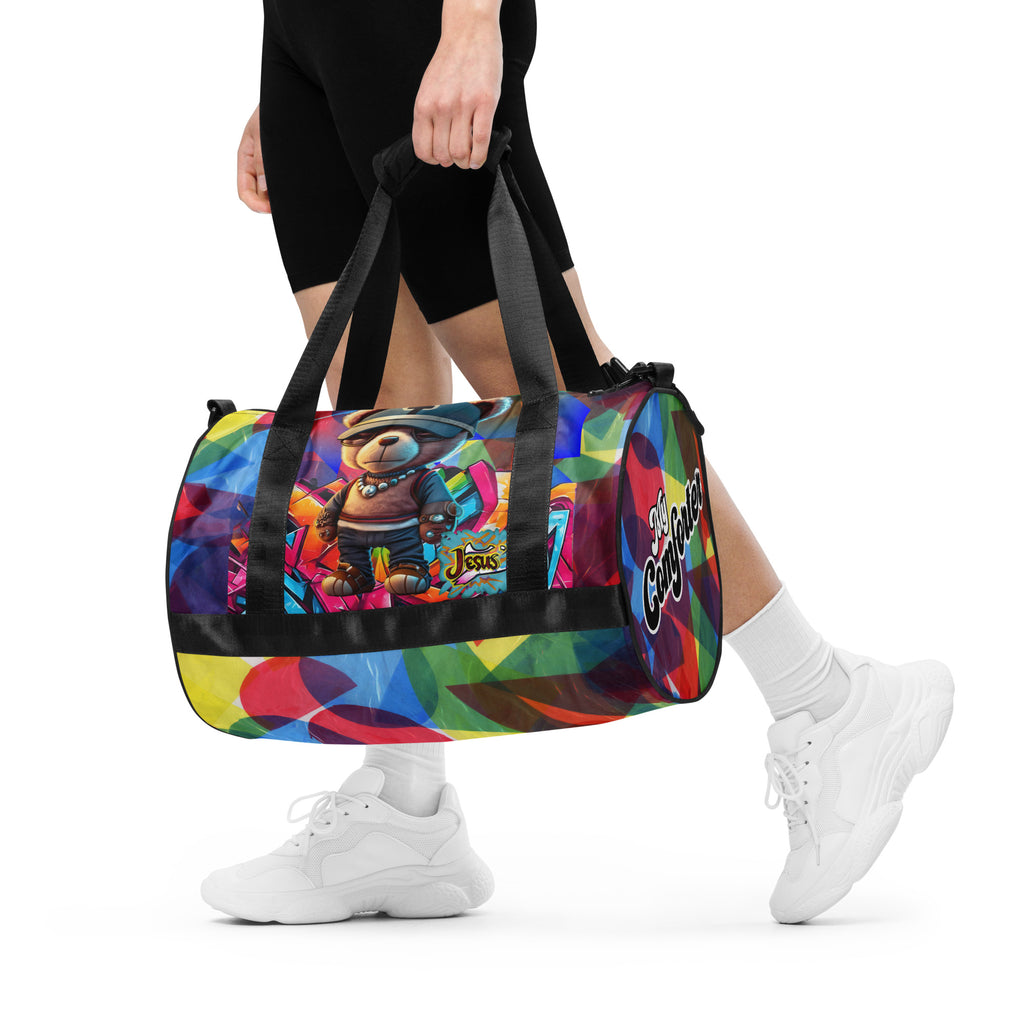 My Comforter- All-over print gym bag