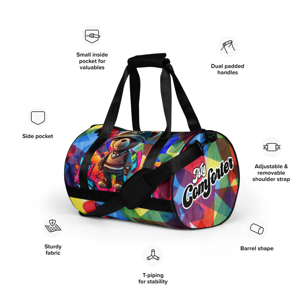 My Comforter- All-over print gym bag