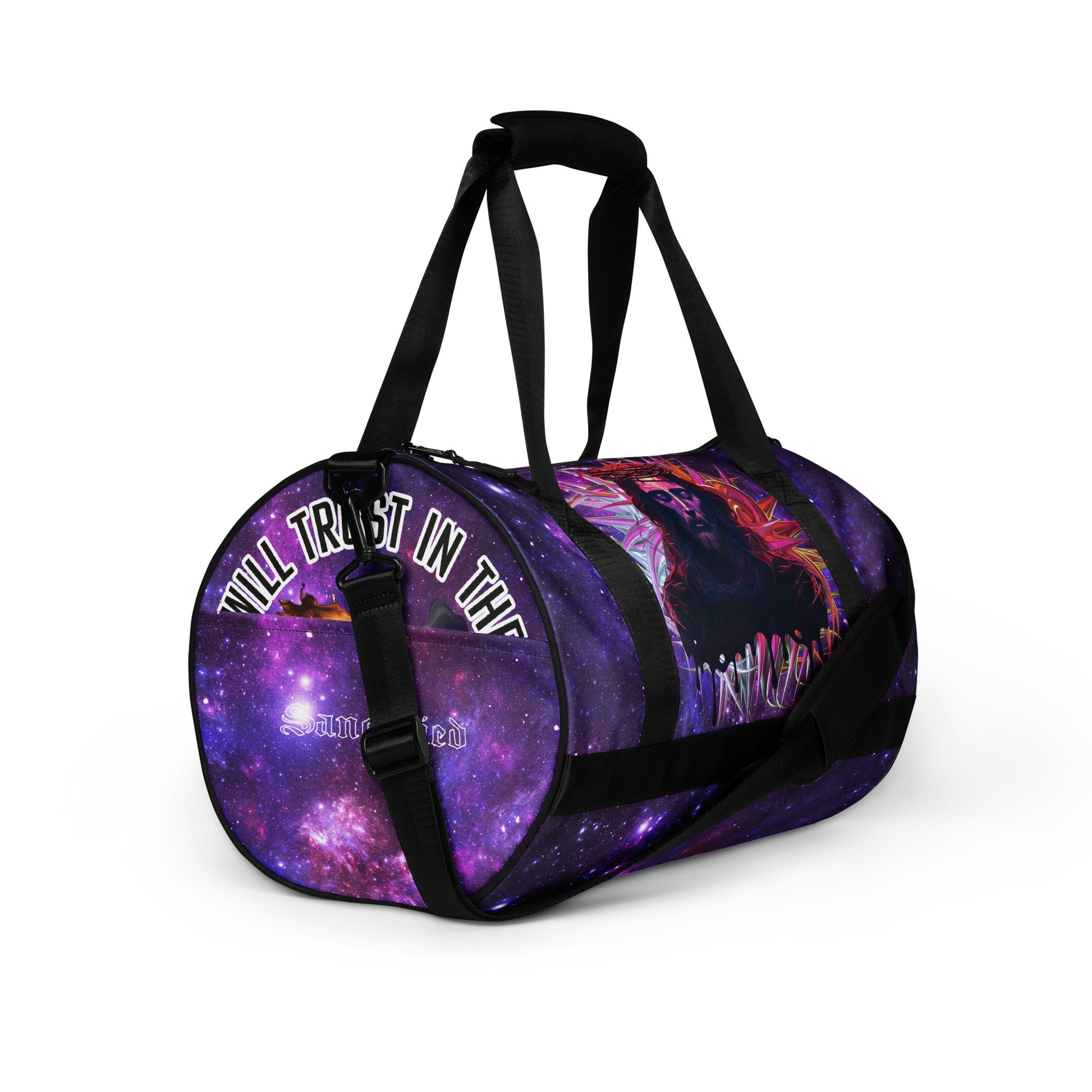 Trust in the Lord- All-over print gym bag