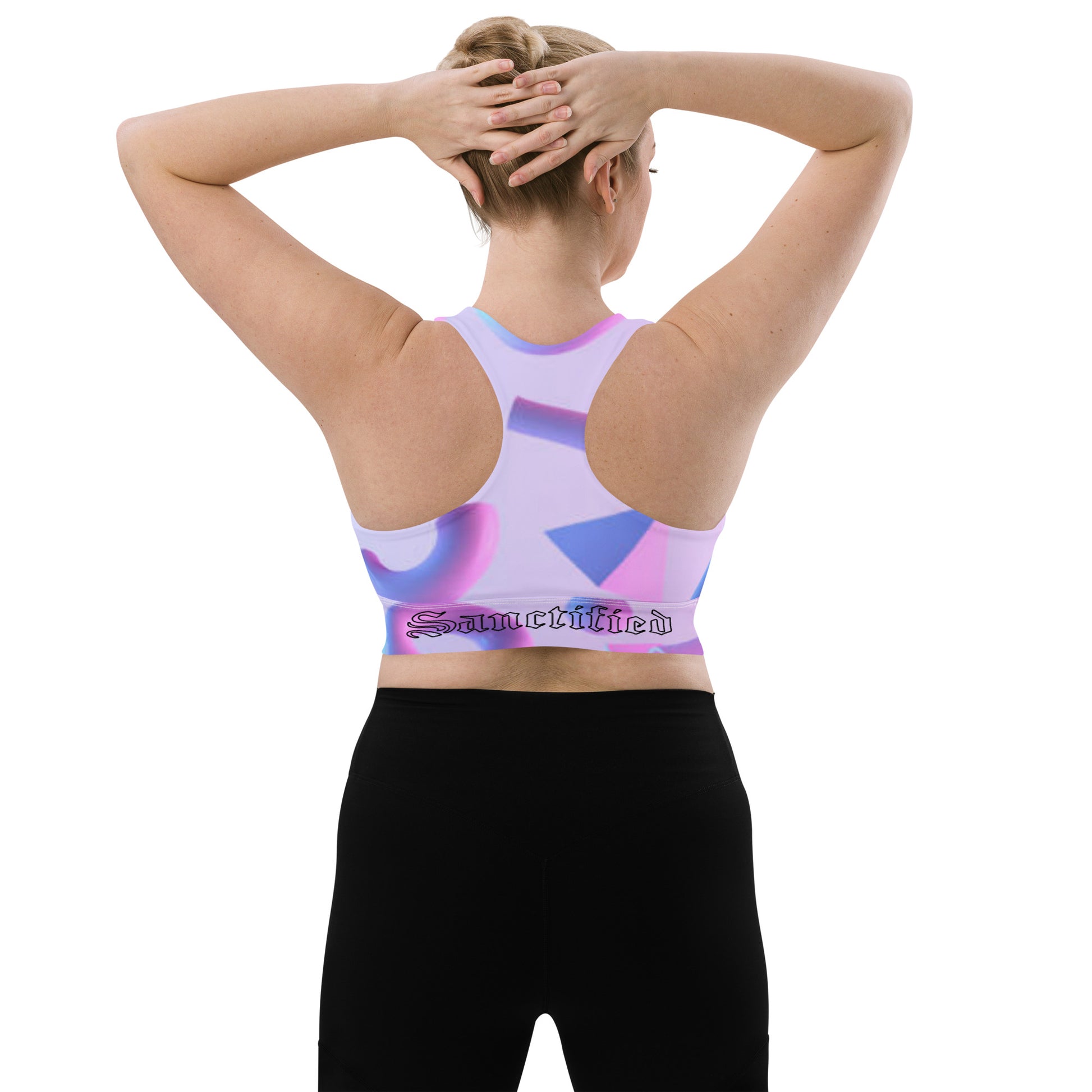 Longline sports bra