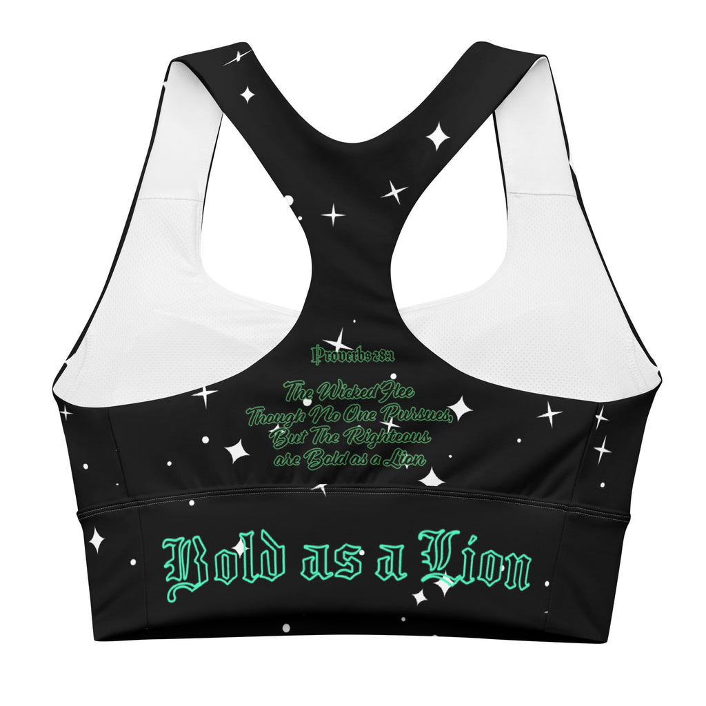 Longline sports bra