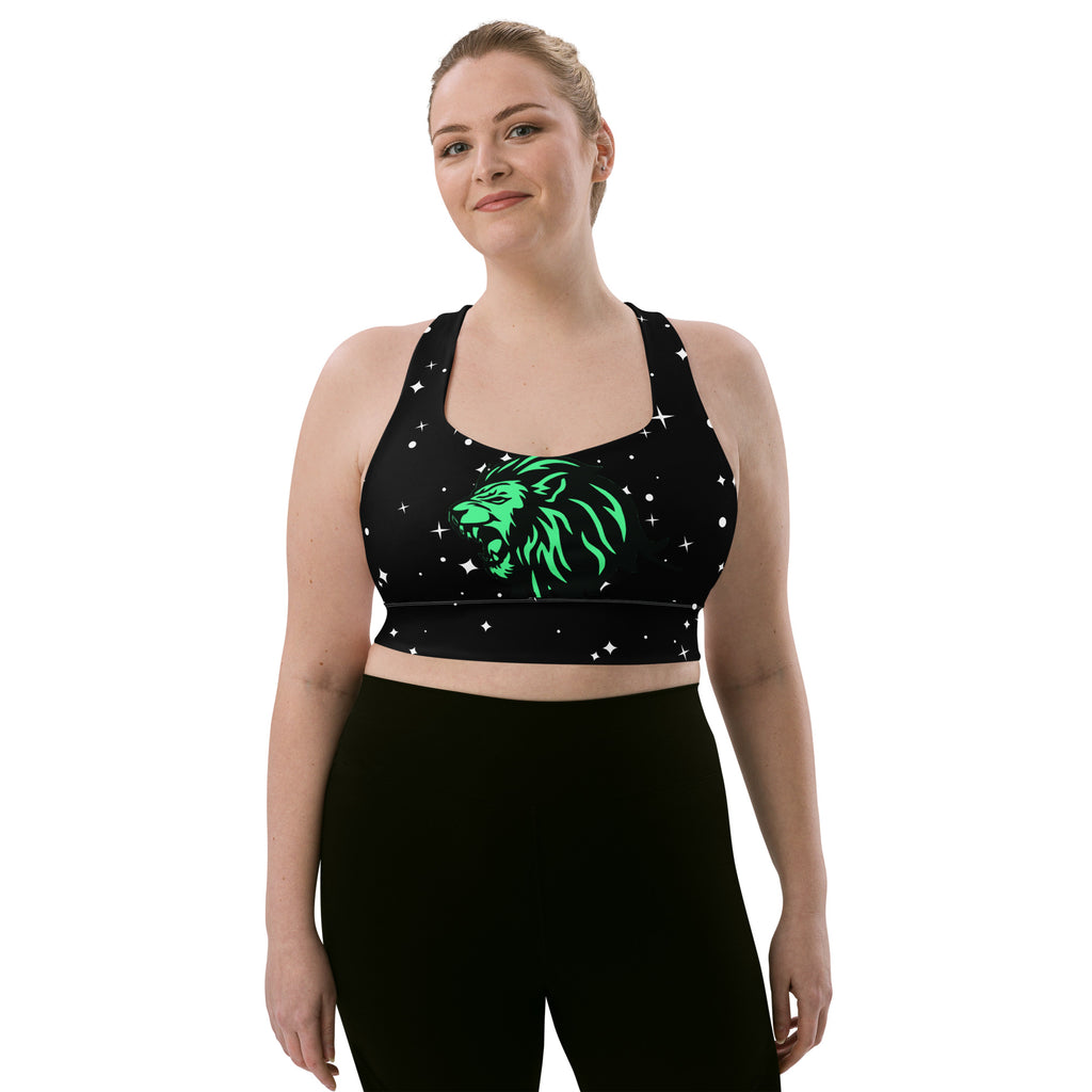 Longline sports bra