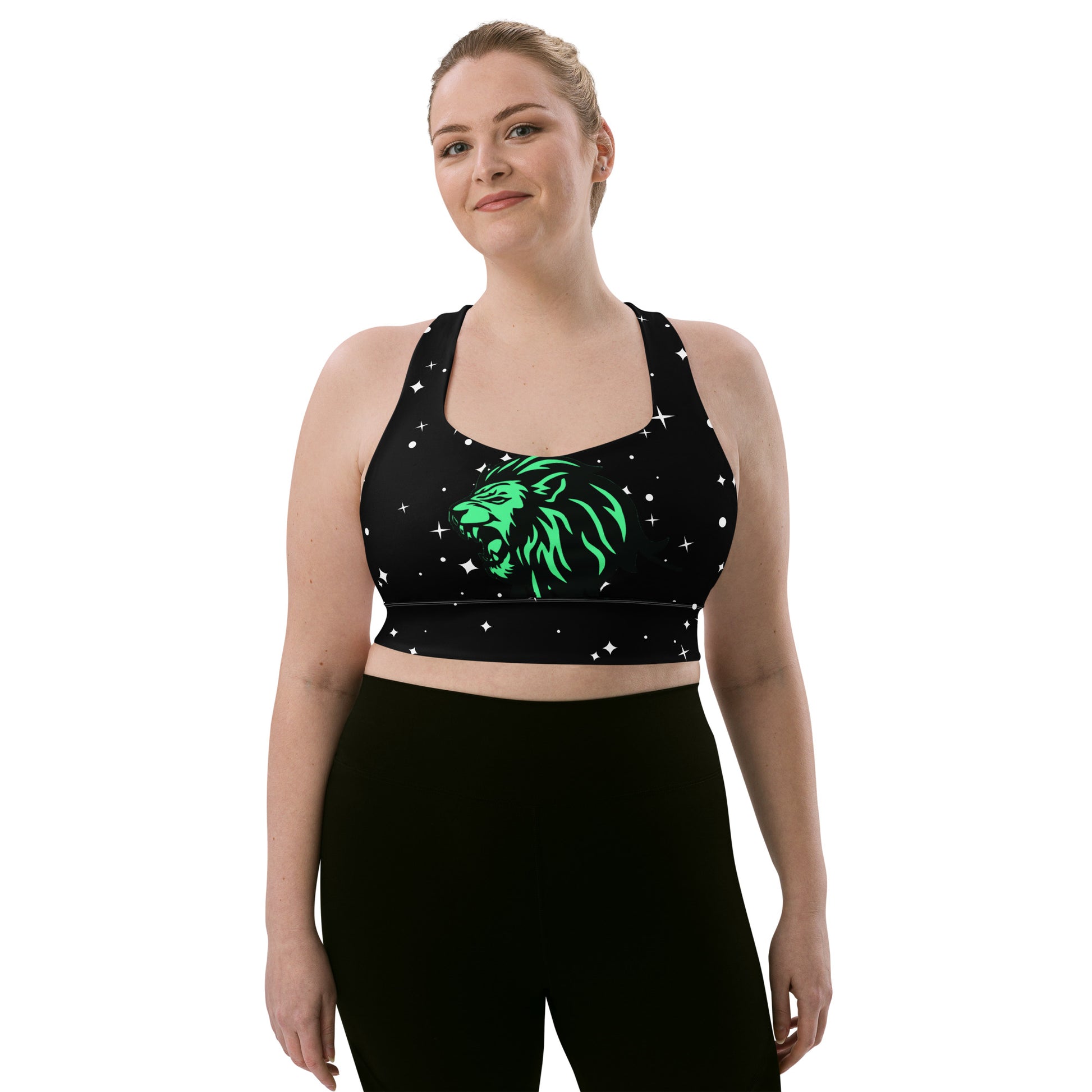 Longline sports bra