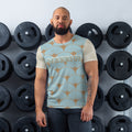 WARRIOR- All-Over Print Men's Athletic T-shirt