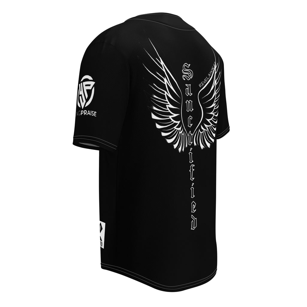 "OVERCOMER" CUSTOMIZED WITH YUNG PRAISE ONRY LOGO- Recycled baseball jersey, FREE SHIPPING