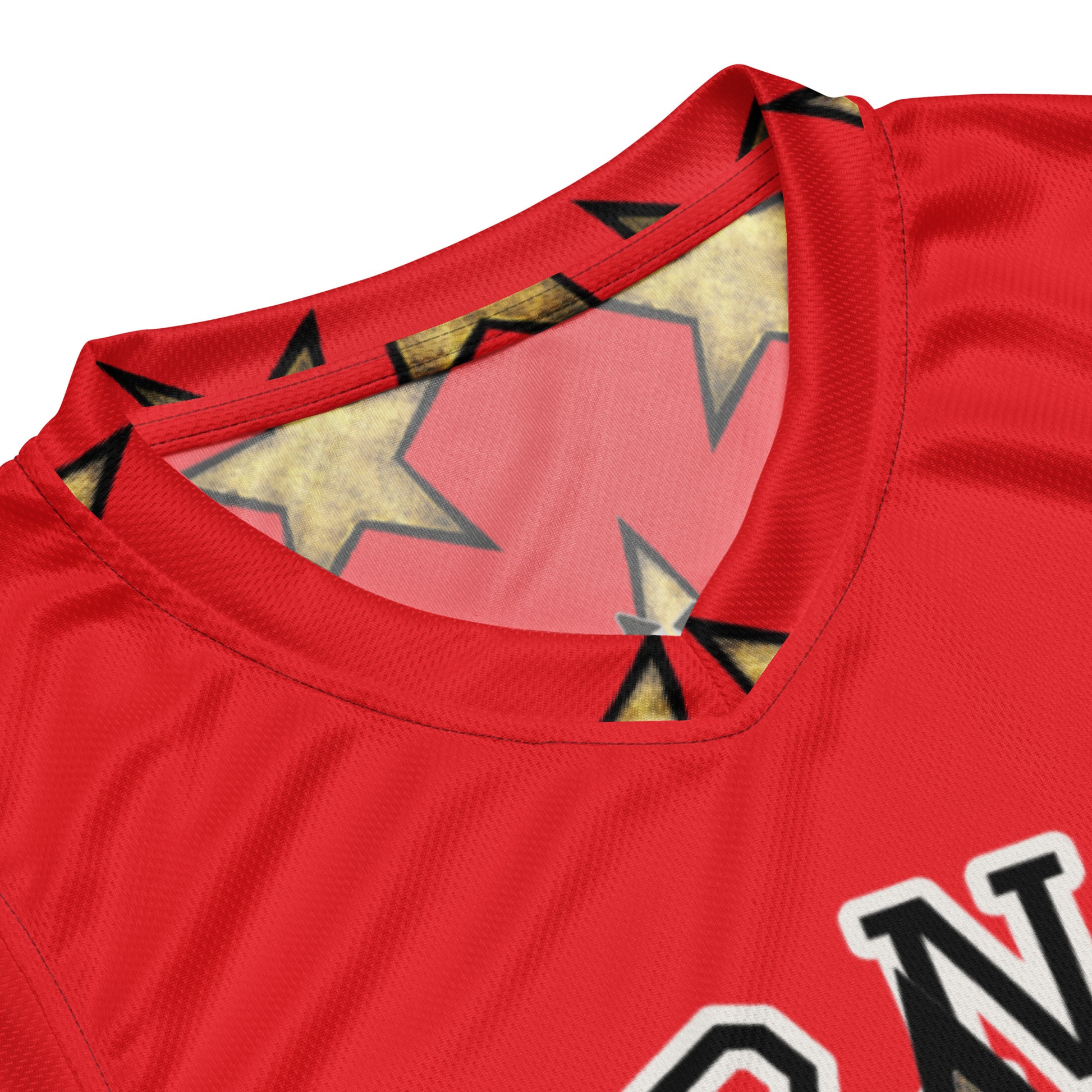 Recycled unisex basketball jersey