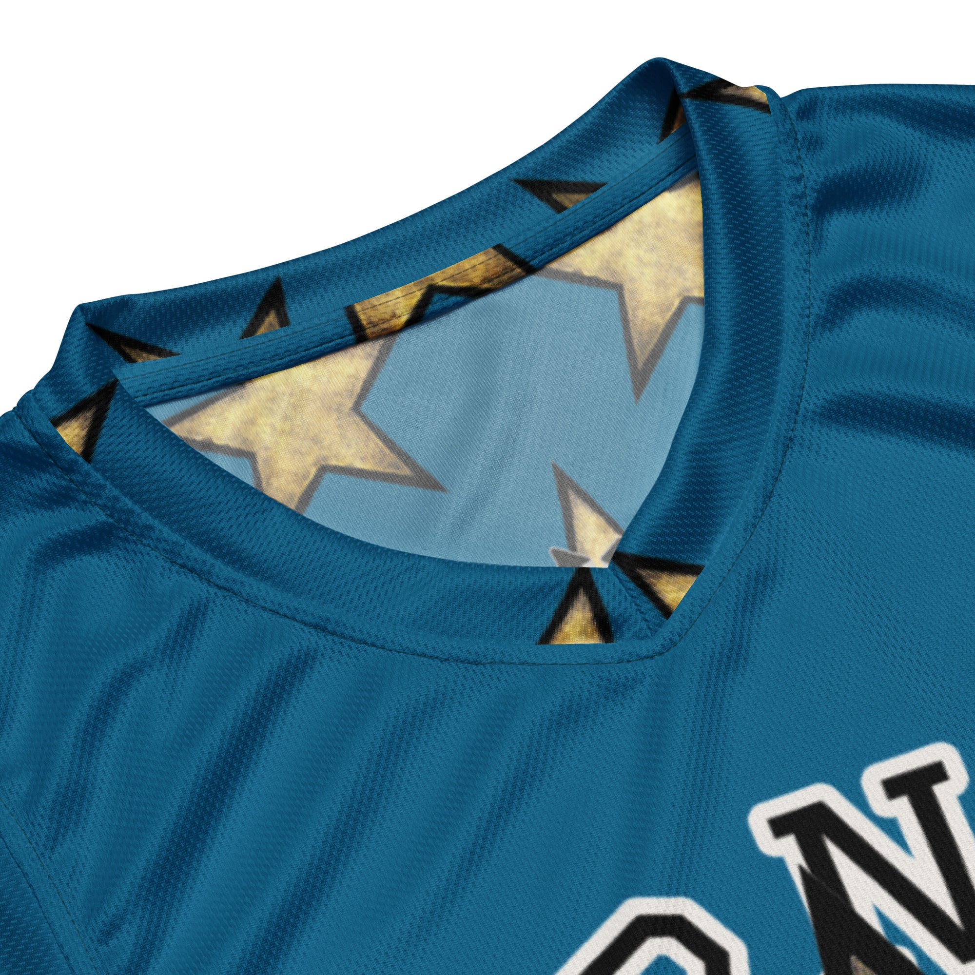 Recycled unisex basketball jersey