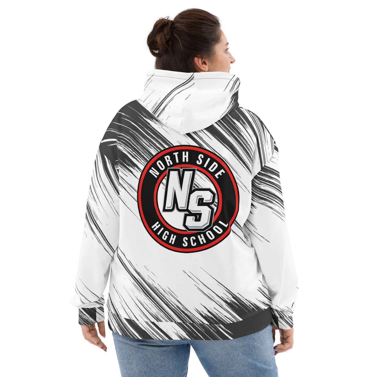 North Side H.S. All-Over Print Unisex Hoodie