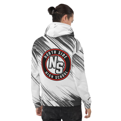 North Side H.S. All-Over Print Unisex Hoodie