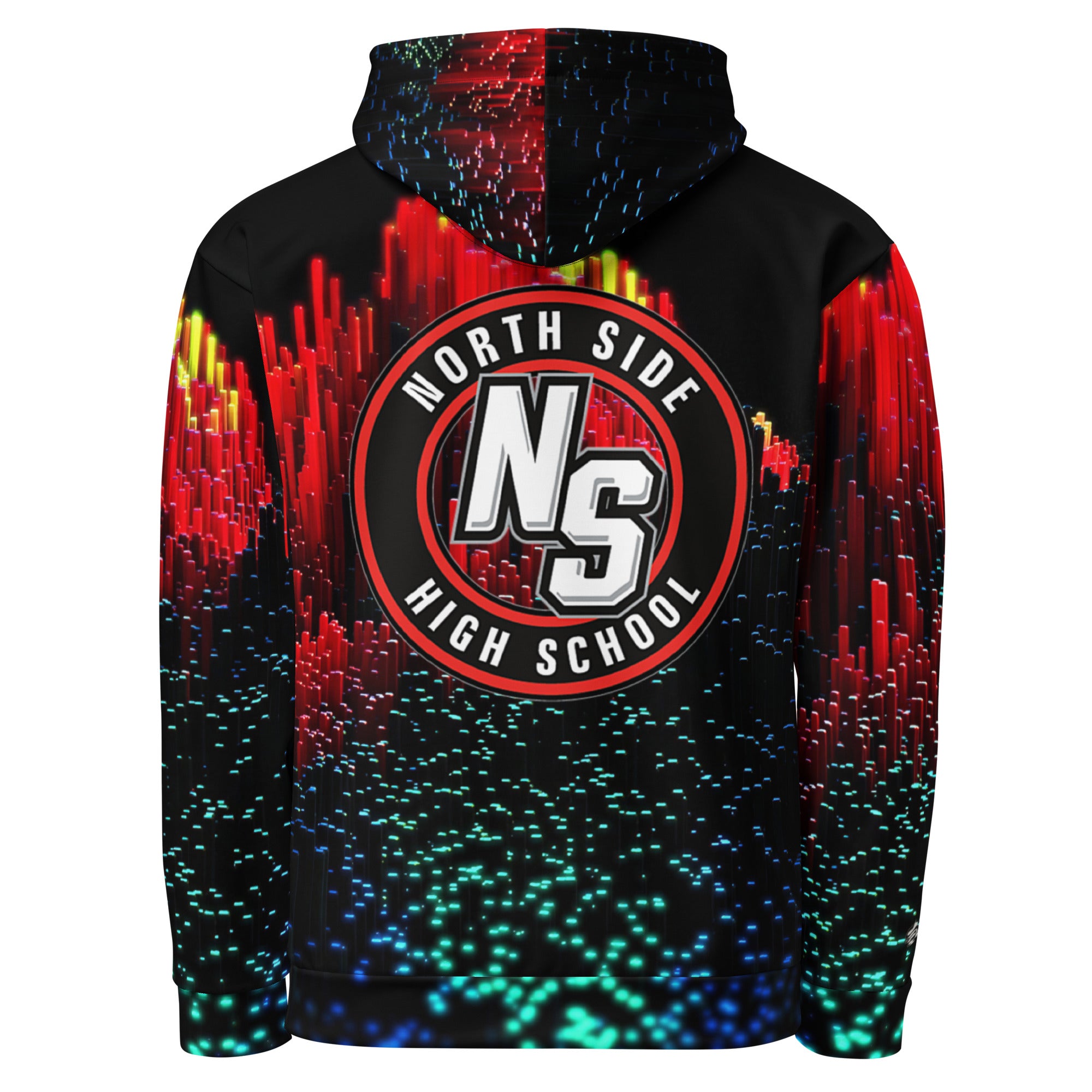 North Side H.S. All-Over Print Unisex Hoodie