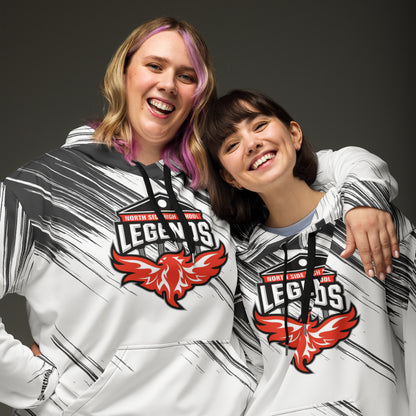North Side H.S. All-Over Print Unisex Hoodie