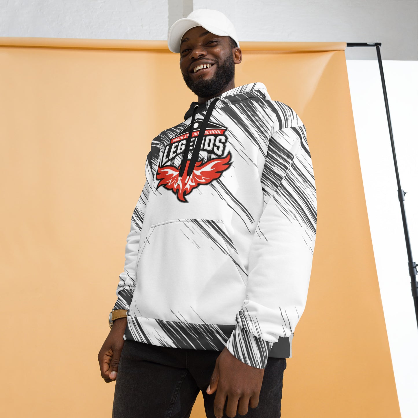 North Side H.S. All-Over Print Unisex Hoodie