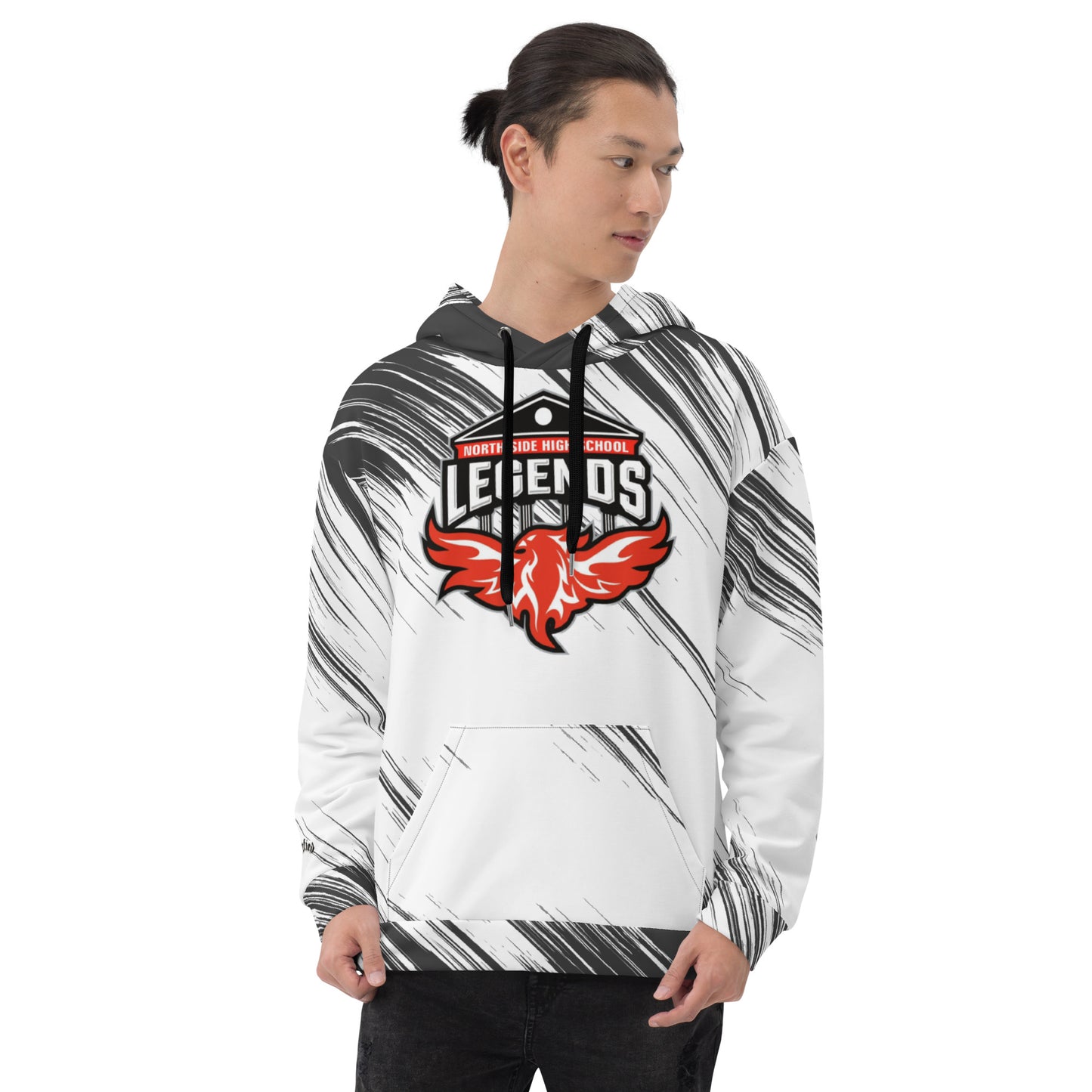 North Side H.S. All-Over Print Unisex Hoodie